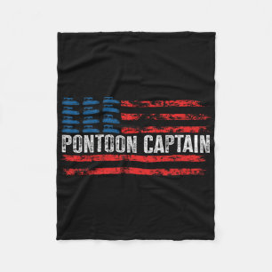 Cobertor De Velo Roupas de barco da bandeira americana masculina pr