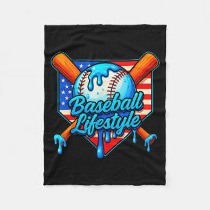 Cobertor De Velo Roupas de Estilo de Vida de Beisebol 101 Juventude