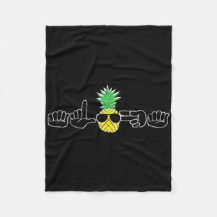 Cobertor De Velo Roupas de Língua de Sinais Asl Praia Surdo Sinaliz