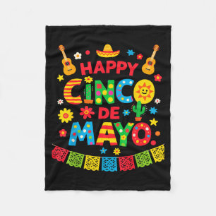 Cobertor De Velo Roupas felizes cinco de maio homens mulheres crian