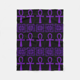 Cobertor De Velo Roxo Ankh