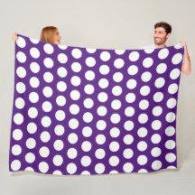 Roxo Geométrico Branco Pontos Bolha