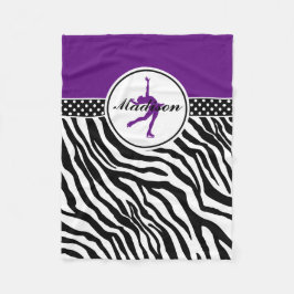 Cobertor De Velo Roxo seu patinagem artística conhecido do