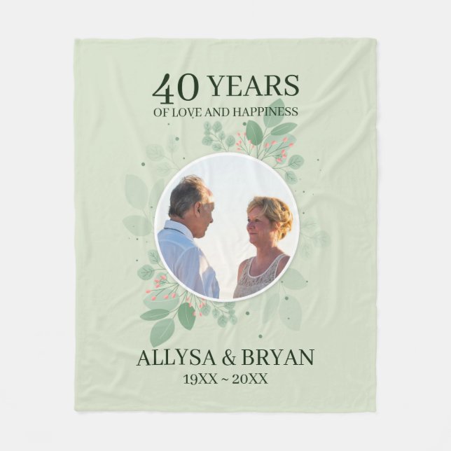 Cobertor De Velo Rua das Folhas e Berries Fleece Blanket (Frente)