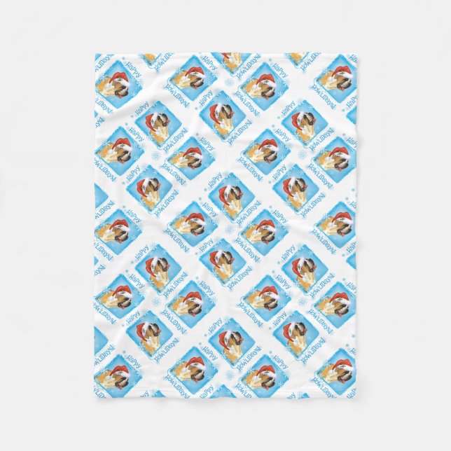 Cobertor De Velo Rua de Natal Bernard Fleece Blanket (Frente)