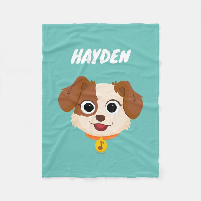 Cobertor De Velo Rua Sésamo | Face Tango | Adicione seu nome (Frente)