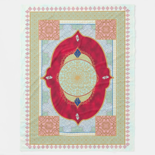 Cobertor De Velo Rug Oriental - Flórida (Frente)