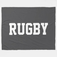 RUGBY Esportivo Atlético Texto Branco em Cinza Pro