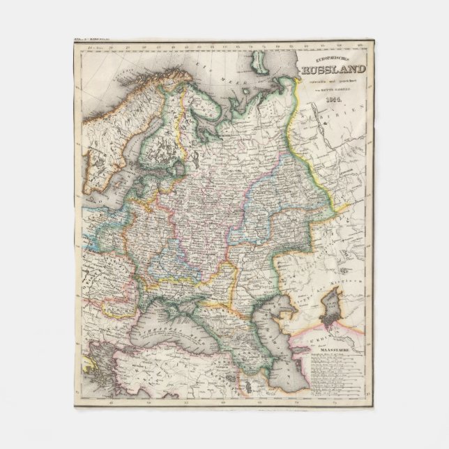 Cobertor De Velo Rússia, Ucrânia (Frente)