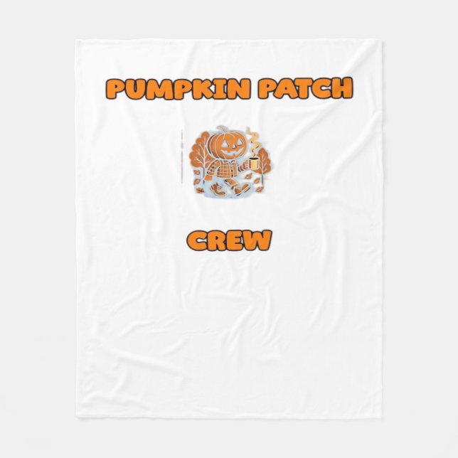 Cobertor De Velo Rustic Fall Autumn Pumpkins Floral Deixa Clássico (Frente)