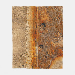 Cobertor De Velo Rustic Metal: Fundo Texturizado Pesado