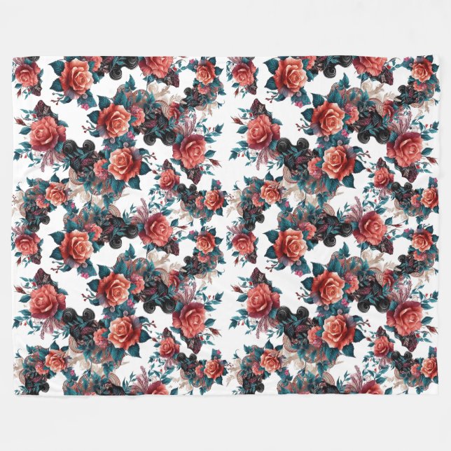 Cobertor De Velo S floral (Frente (Horizontal))