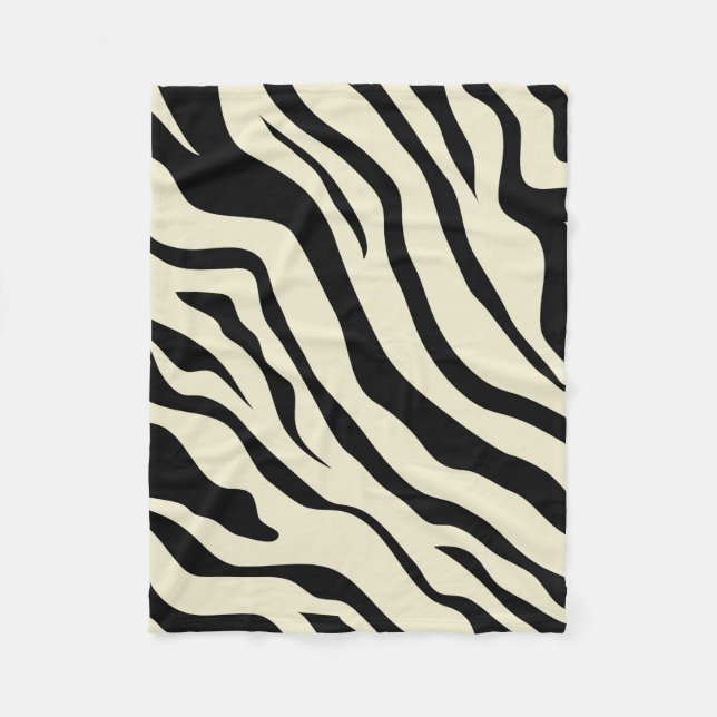 Cobertor De Velo S.K. Zebra Fever Fleece Blanket (Frente)