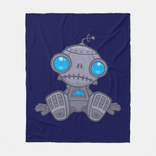Cobertor De Velo Sad Robot