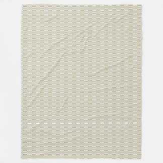 Cobertor De Velo Sage Green Geometric Pattern Fleece Blanket