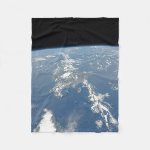 Cobertor De Velo Saharan Dust soprando Westward No Atlântico.