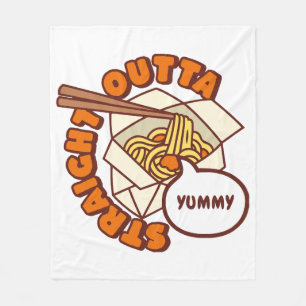 Cobertor De Velo Sai Direto do Yummy Ramen Noodles