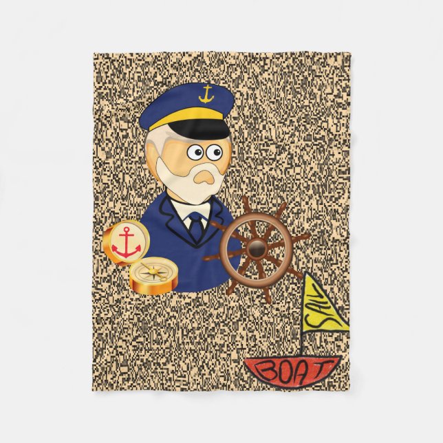 Cobertor De Velo Sailor Blanket (Frente)