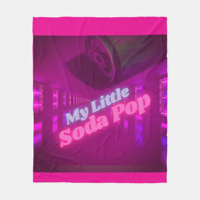 Cobertor De Velo Saja Boys Soda Pop Blanket (Frente)