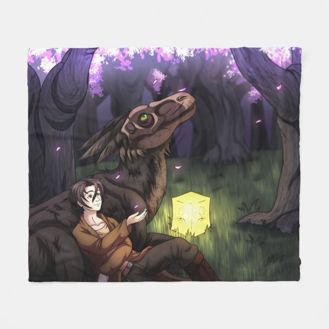 Cobertor De Velo Sakura Season (Frente (Horizontal))