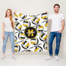 Cobertor De Velo sala de esportes de ouro negro Eu adoro padrão de