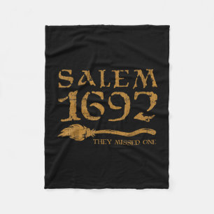 Cobertor De Velo Salem 1692 eles perderam um Halloween