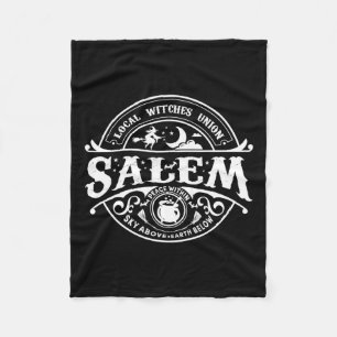 Cobertor De Velo Salem Local Witches Union Sky Acima Da Terra Est 1