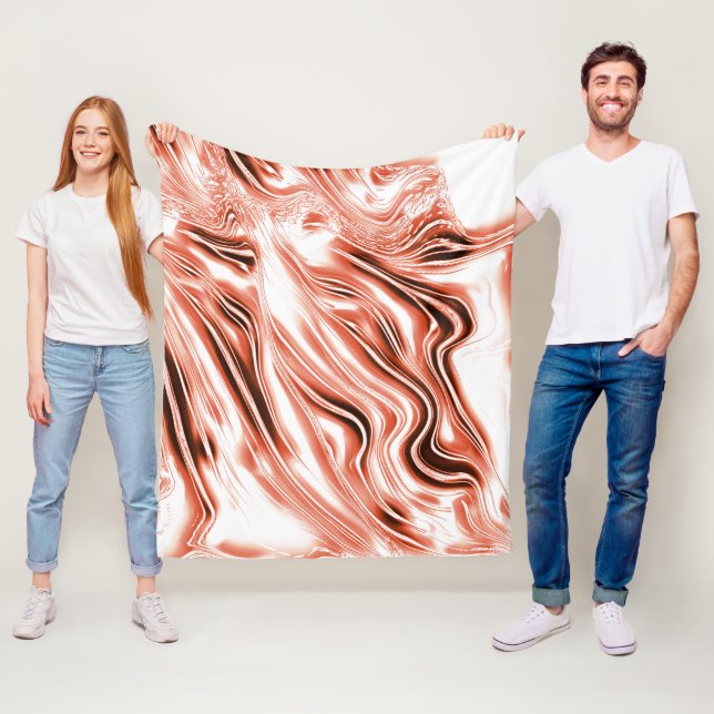 Cobertor De Velo Salmões-guincho para vestígios vermelhos de ondula (In Situ)