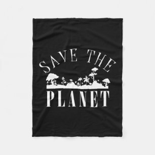 Cobertor De Velo Salvar o Planeta Proteção Ambiental Dia da Terra