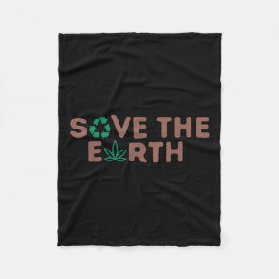 Cobertor De Velo Salvar o Planeta Terra Reciclar Terra Ambiental