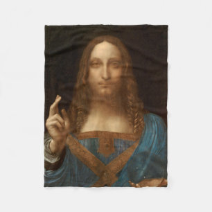 Cobertor De Velo Salvator Mundi (por Leonardo da Vinci)