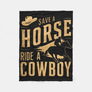 Cobertor De Velo Salve Uma Corrida De Cavalo Uma Coroa Engraçada Ro