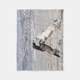 Cobertor De Velo Sancho e Casper