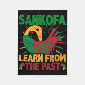 Cobertor De Velo Sankofa Symbol And Adinkra Ghana For Black History