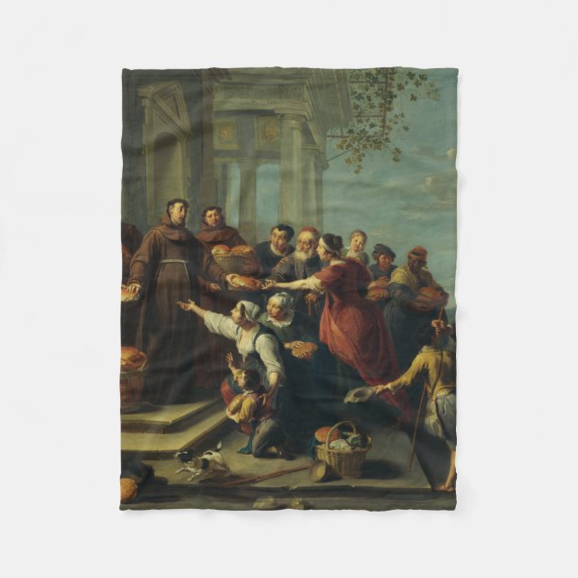 Cobertor De Velo Santo Anthony de Pádua por Willem van Herp (Frente)