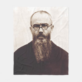Cobertor De Velo Santo Maximilian Kolbe padre católico polonês