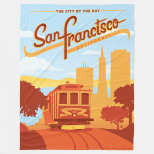 Cobertor De Velo São Francisco, CA - A cidade perto da Baía