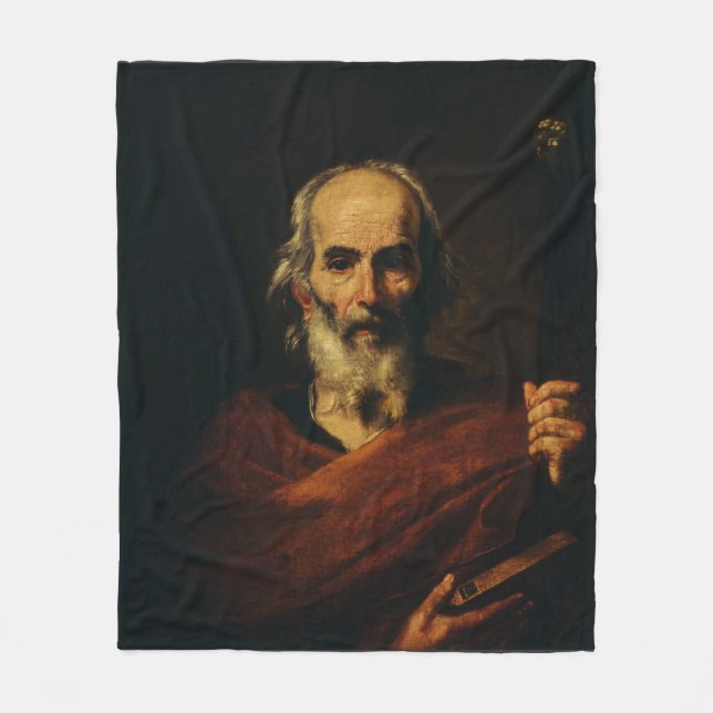 Cobertor De Velo São José por Jusepe de Ribera  (Frente)
