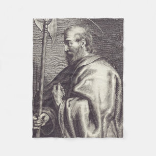 Cobertor De Velo São Mateus o Evangelista - Reprodução de Arte Fina