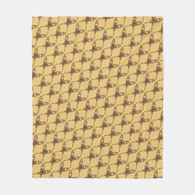 Cobertor De Velo Sapatos de neve (Frente)