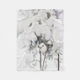 Cobertor De Velo Saplings (por Pekka Halonen) de pinheiro coberto p