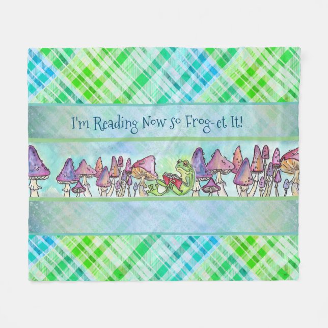 Cobertor De Velo Sapo Storybook (Frente (Horizontal))