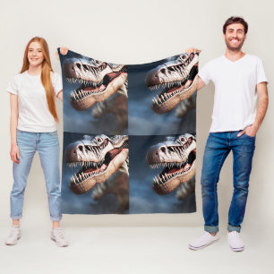 Cobertor De Velo Saudações, Meu Colega T Rexs, Fleece Blanket