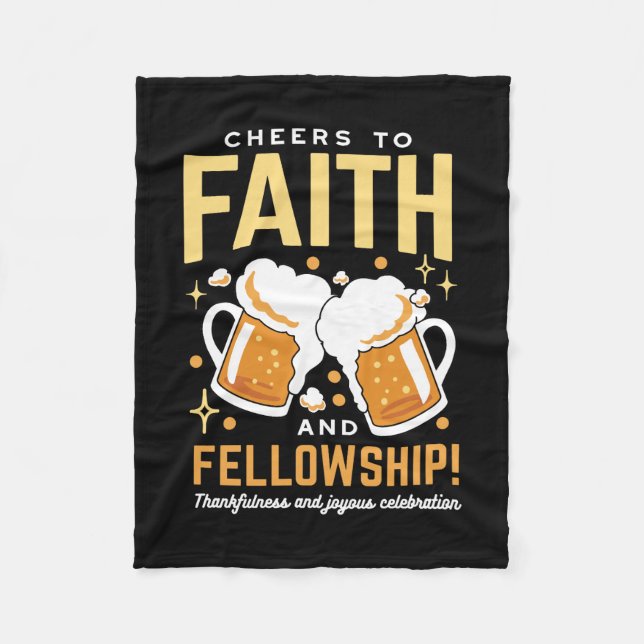 Cobertor De Velo Saúde e Fellowship - Oktoberfest (Frente)