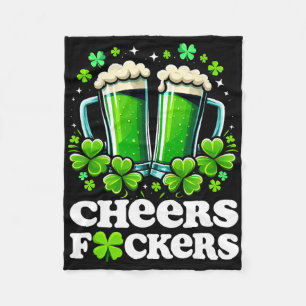Cobertor De Velo Saúde St Patrick's Day Engraçado Homens Cerveja Be