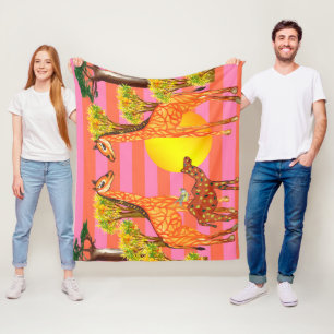 Cobertor De Velo Savana Fleece Blanket