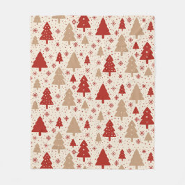 Cobertor De Velo Scandi Christmas Forest