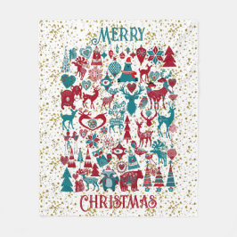 Cobertor De Velo Scandia Felry Natal Símbolos Nórdicos Escandinávia