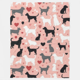 Cobertor De Velo Scandinavian Minimalist Pet Blanket – Dog & Cat