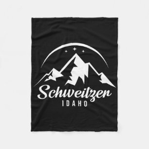 Cobertor De Velo Schweitzer Idaho Ski Resort Ski Snowboard